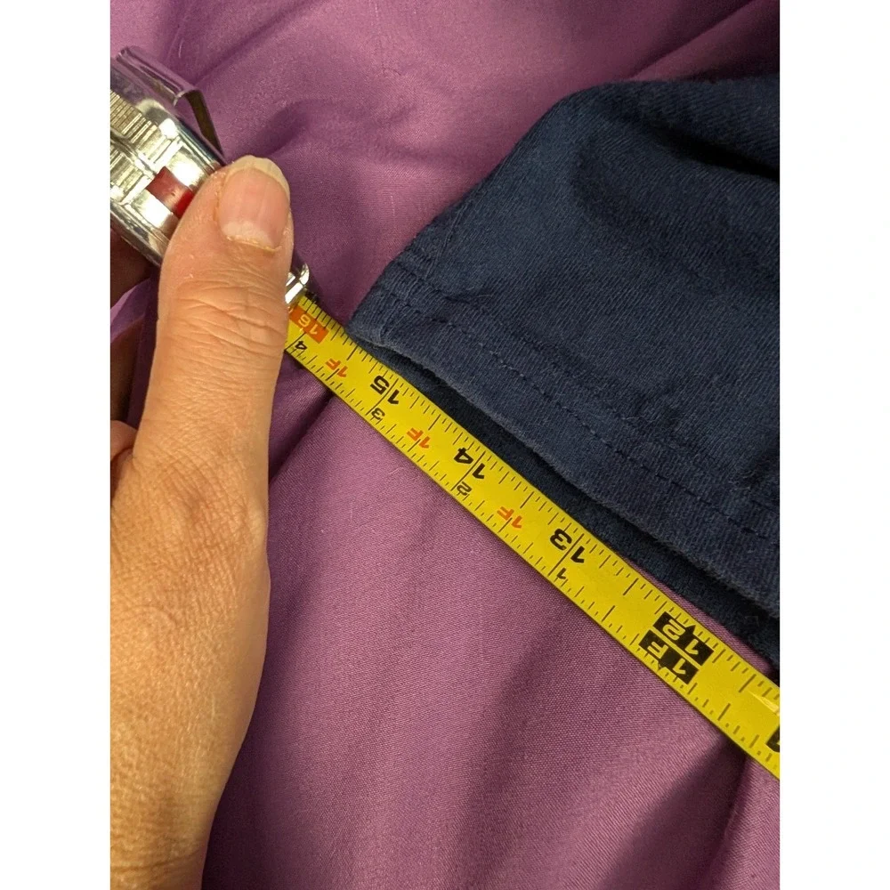 Vintage Fruit of the Loom Navy Blue Cotton Jersey Racquetball Shorts 2XL Y2K